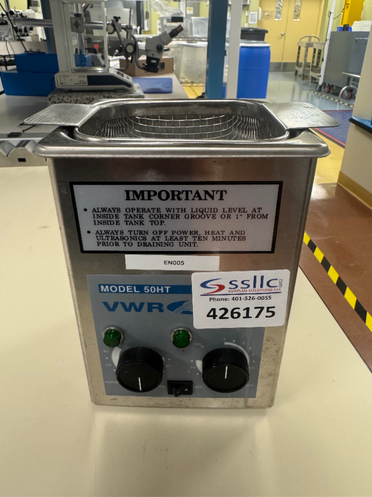 Image of VWR Model 50HT Ultrasonic Bath